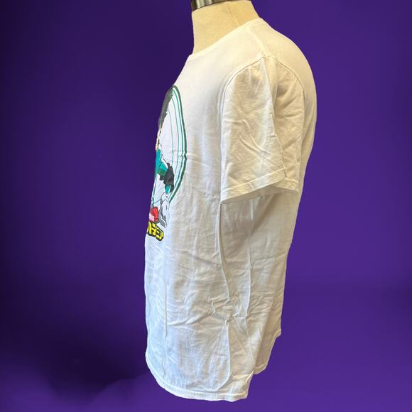 My Hero Academia Shirt Mens Large Coquette Short Sleeve Anime Graphic Print - Picture 9 of 9